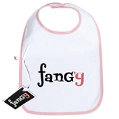 Fangy Bib Button